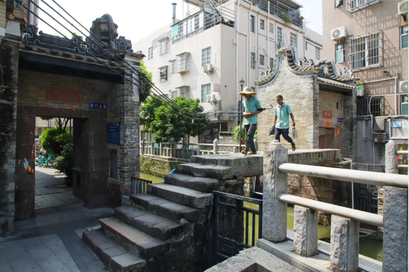 渭水桥及石门楼.png